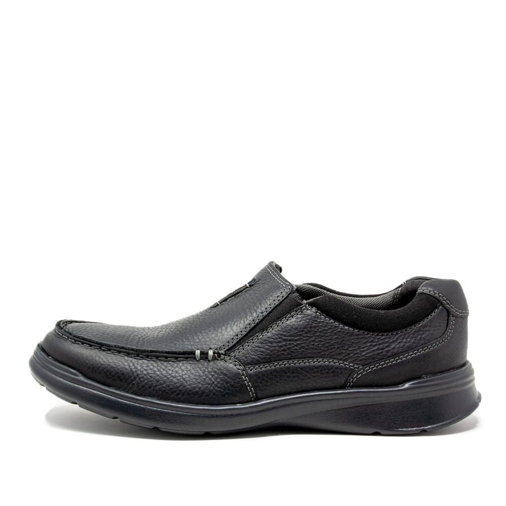 Clarks Cotrell Free Black Oily Lea Premium Shoes - 121 Shoes