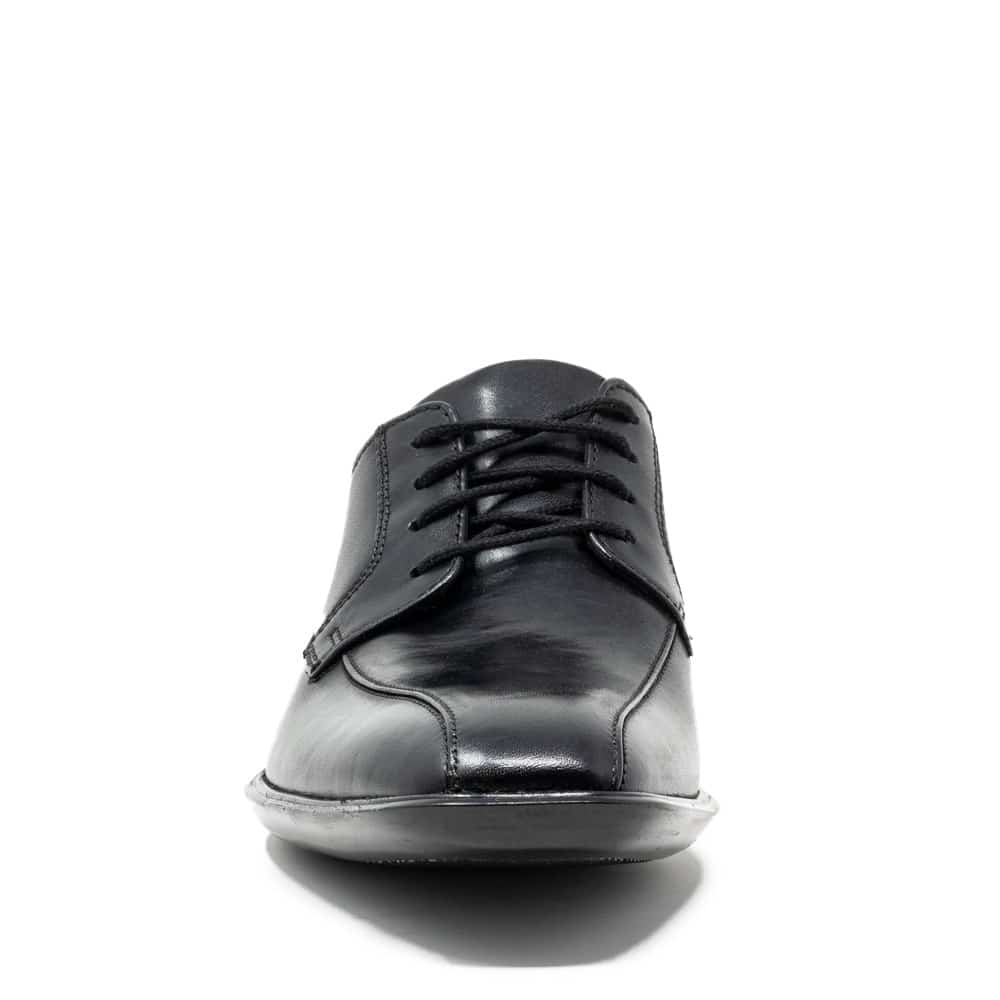 Clarks Bensley Run Black Leather Premium Shoes - 121 Shoes