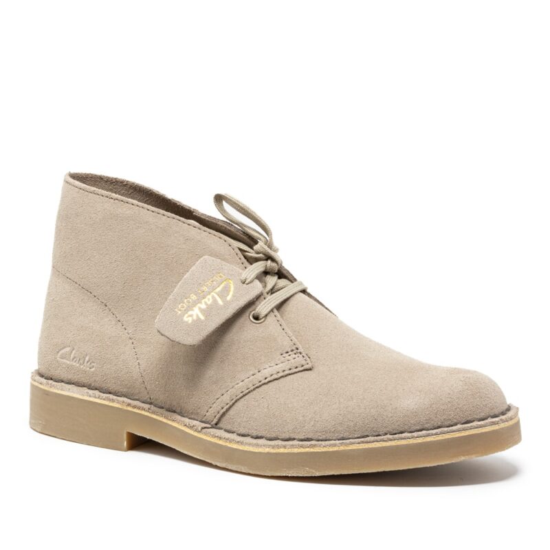 CLARKS Desert Boot 2 Sand Suede Premium Shoes - 121 Shoes
