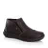 Rieker 03072-25 Men's Brown Zip Up Ankle Boots