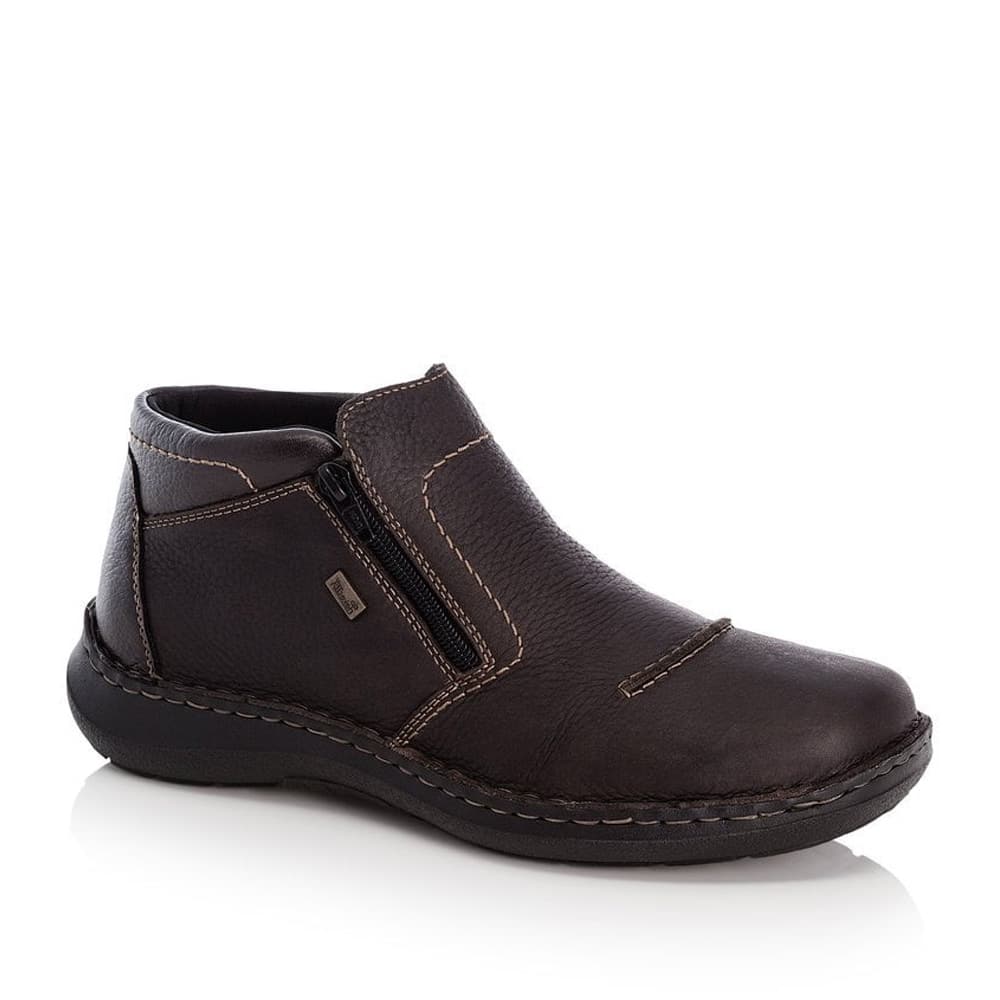 Rieker 03072-25 Men's Brown Zip Up Ankle Boots Footware - 121 Shoes