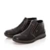 Rieker 05372-00 Men's Black Zip Up Ankle Boots. Footware