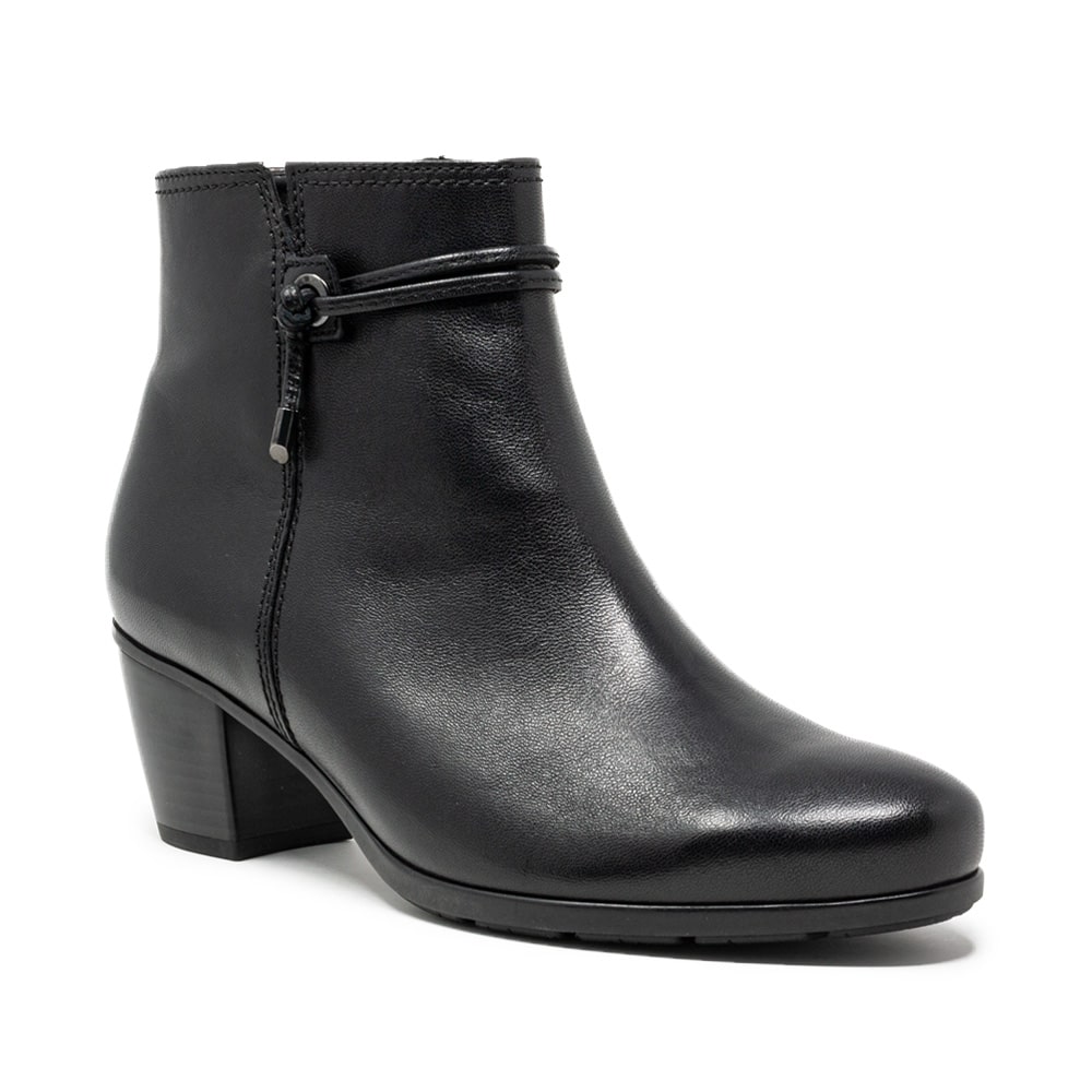 Gabor 55.522.27 Black Premium Leather Shoes - 121 Shoes