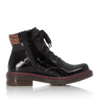 Rieker 76212-00 Ladies Black Boots
