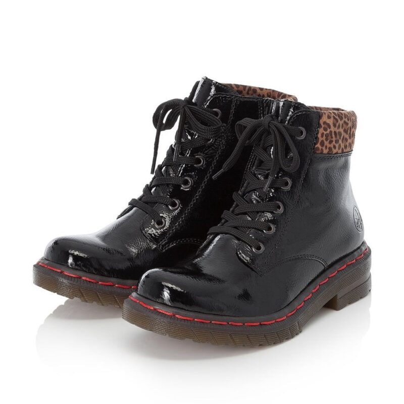 Rieker 76212-00 Ladies Black Boots