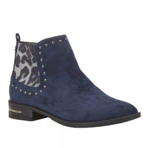 Lotus Lolita Ankle Boots Navy