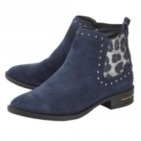 Lotus Lolita Ankle Boots Navy
