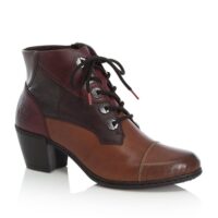 Rieker Y2133-24 Brown Ladies Ankle Boots