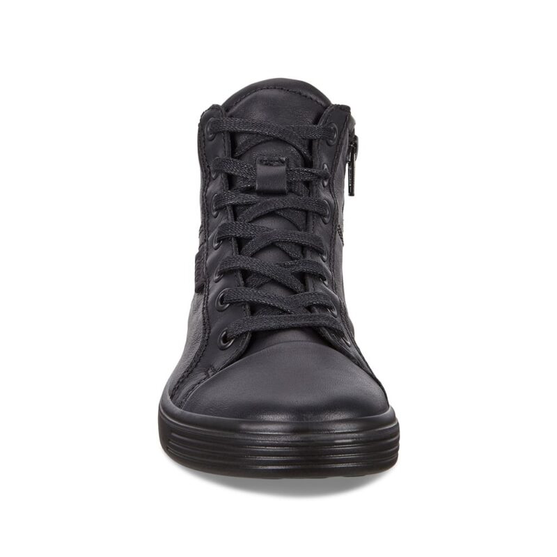 Ecco S7 Teen Black Ankle Boots
