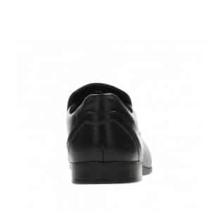 glement seam black leather