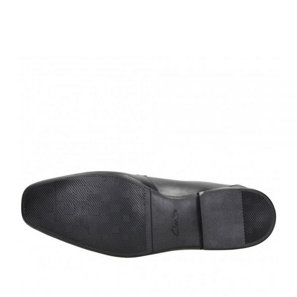 glement seam black leather