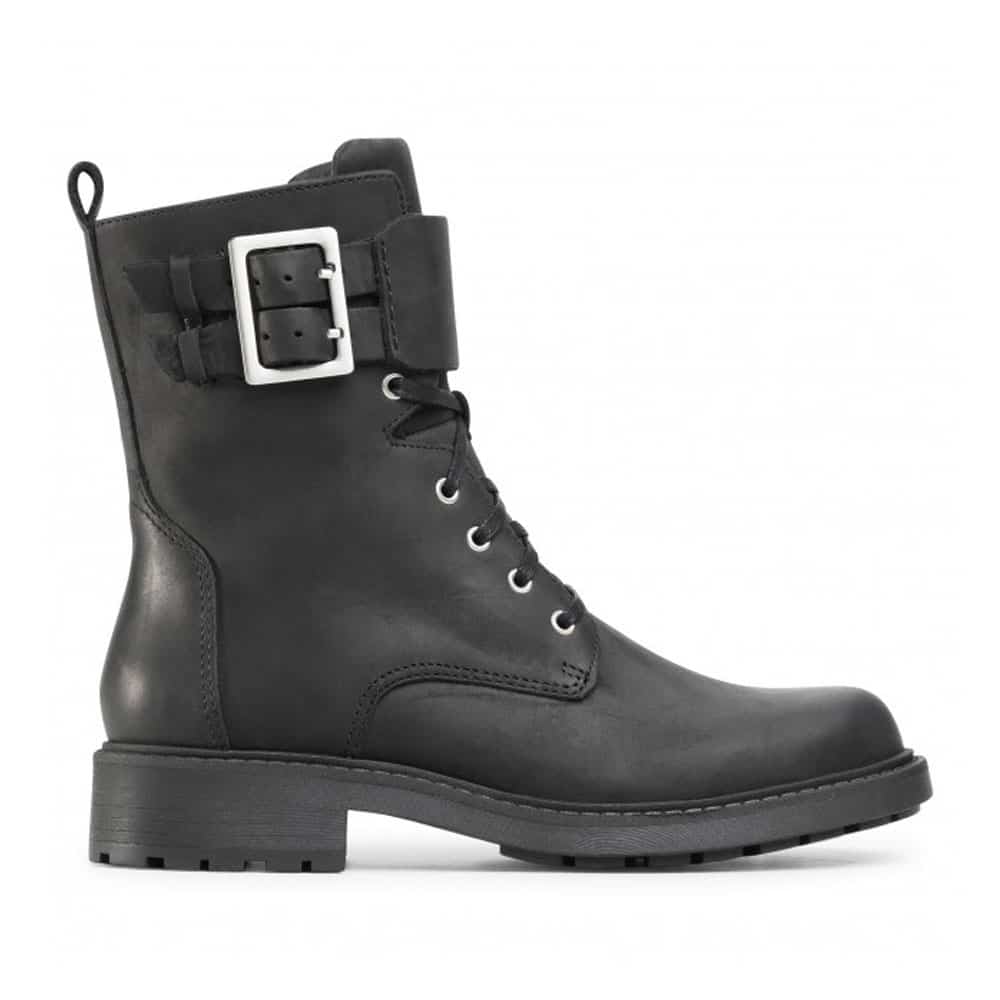 Clarks Orinoco2 Black Leather Premium Shoes - 121 Shoes