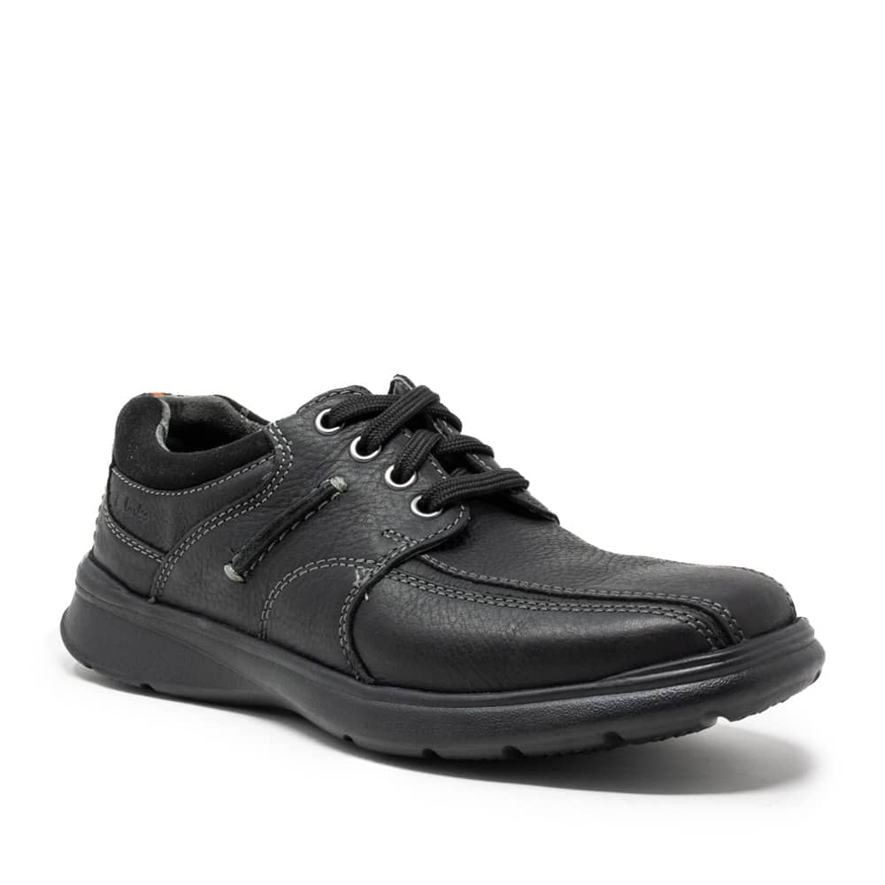 Clarks Cotrell Walk Black Premium Shoes - 121 Shoes