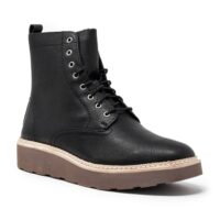 Clarks Trace Pine Black Leather