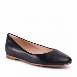 CLARKS Grace Piper Black Leather