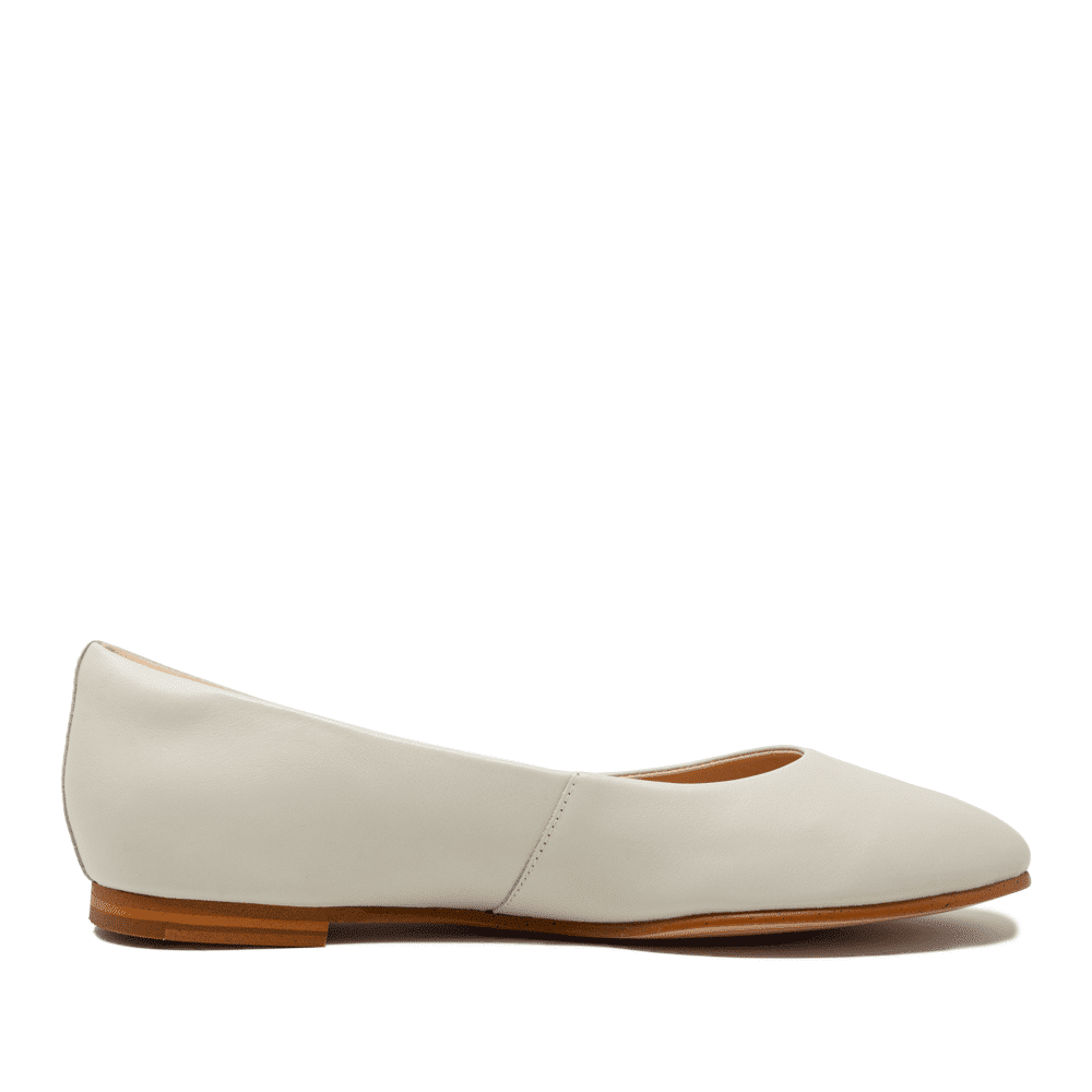 CLARKS Grace Piper White Leather