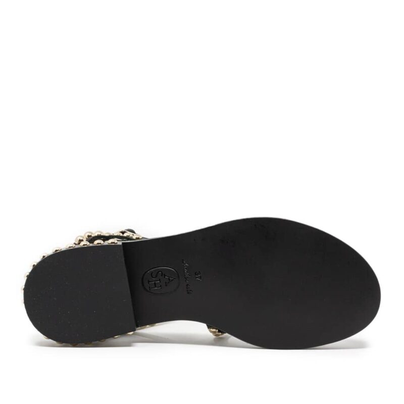 Ash Precious Sandals Black Leather