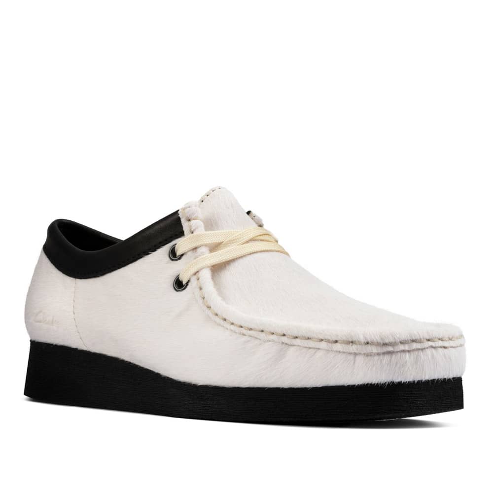 Paine Gillic krøllet tricky Clarks Wallabee 2 White Premium Shoes - 121 Shoes