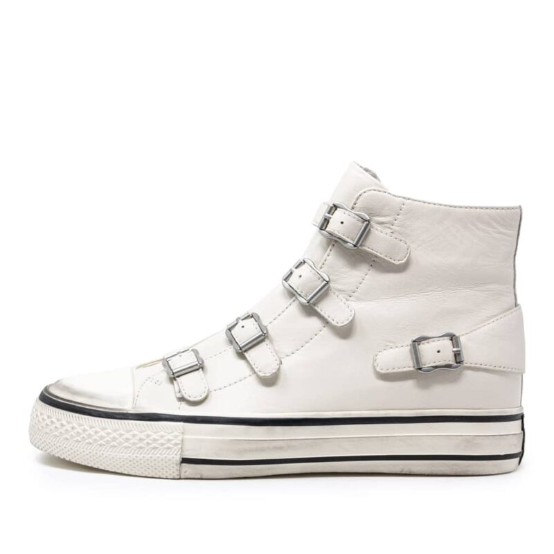 Ash VIRGIN Buckle Leather Trainers