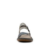 Rieker 65969-42 Blue Women's Rip Tape Sandals