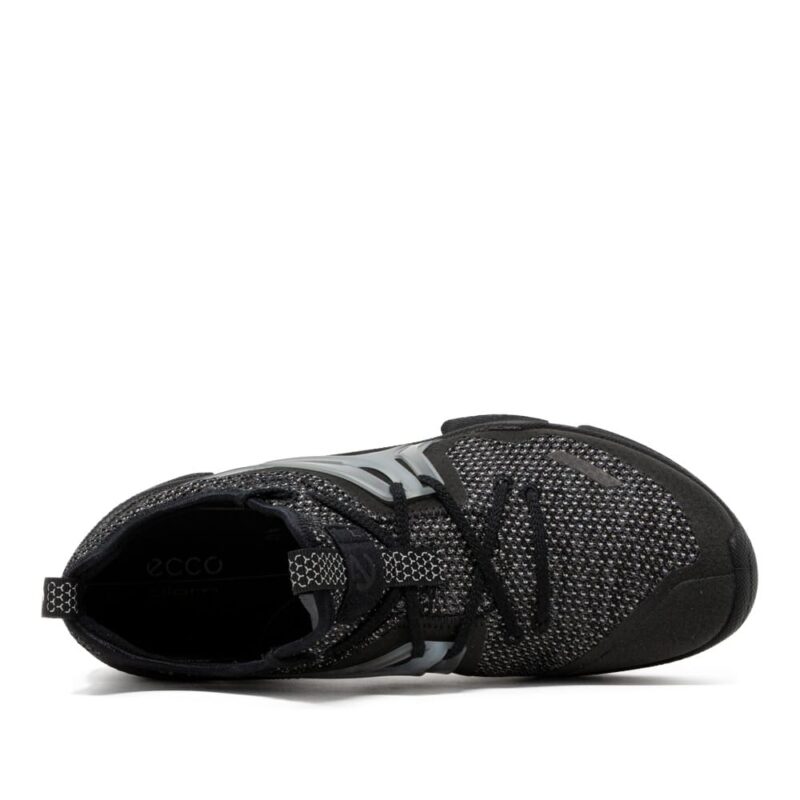 Ecco Biom C-Trail M Black Tex. Premium Leather Sneakers