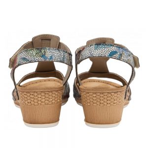 Lotus Navy Vincenza Sandals