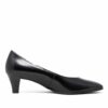 Gabor 05.180.37. Premium Black Leather Wome's Shoes