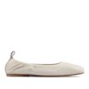 CLARKS Pure Ballet White. Premium Leather Shoes