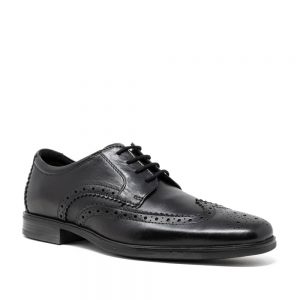 CLARKS Howard Wing Black. Premium Shoes