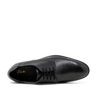 CLARKS Citi Stride Walk Black. Premium Shoes