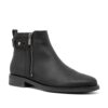 CLARKS Memi Lo Black. Premium Leather Shoes