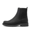 CLARKS Orinoco2 Mid Black. Premium Leather Shoes