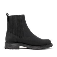 CLARKS Orinoco2 Mid Black. Premium Leather Shoes