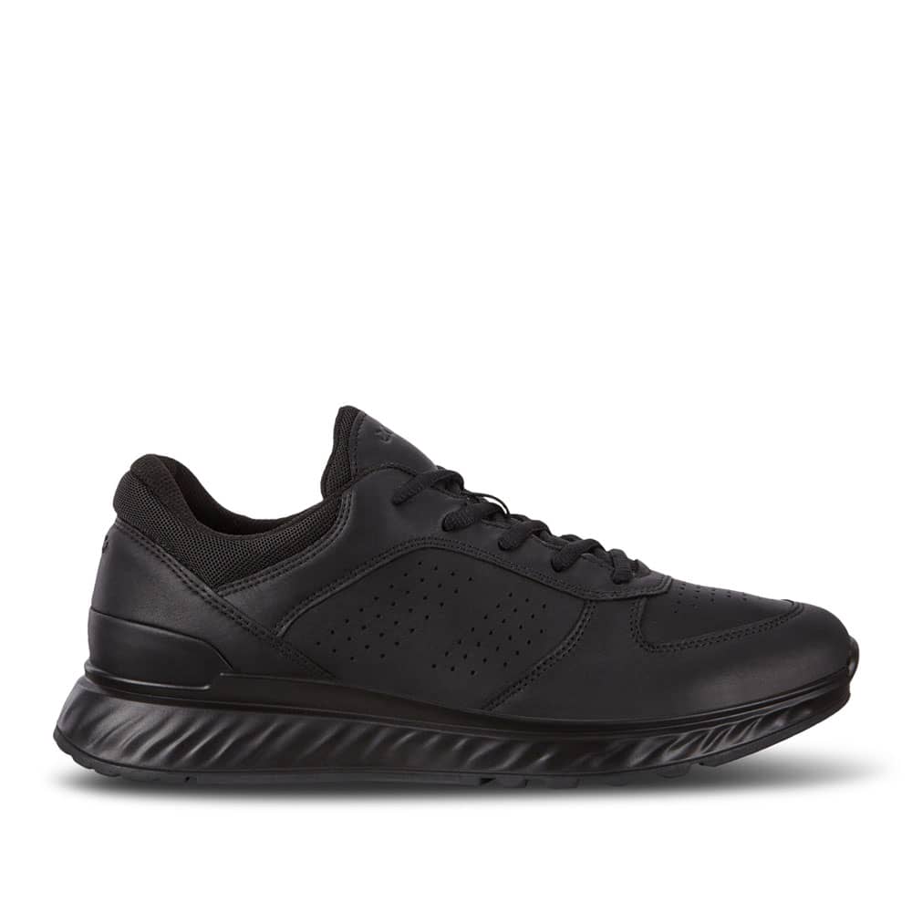 ECCO Exostride M Low Premium Leather Sneakers - 121 Shoes