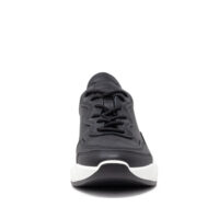 Ecco Chunky Black W. Premium Leather Sneakers