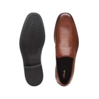 CLARKS Howard Edge British Tan Leather. Premium Shoes