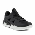 Ecco Elo W. Premium Black Leather Sneakers