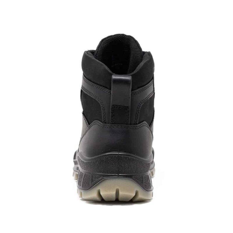 Ecco Track 25 Mid GTX Black. Premium Leather Shoes