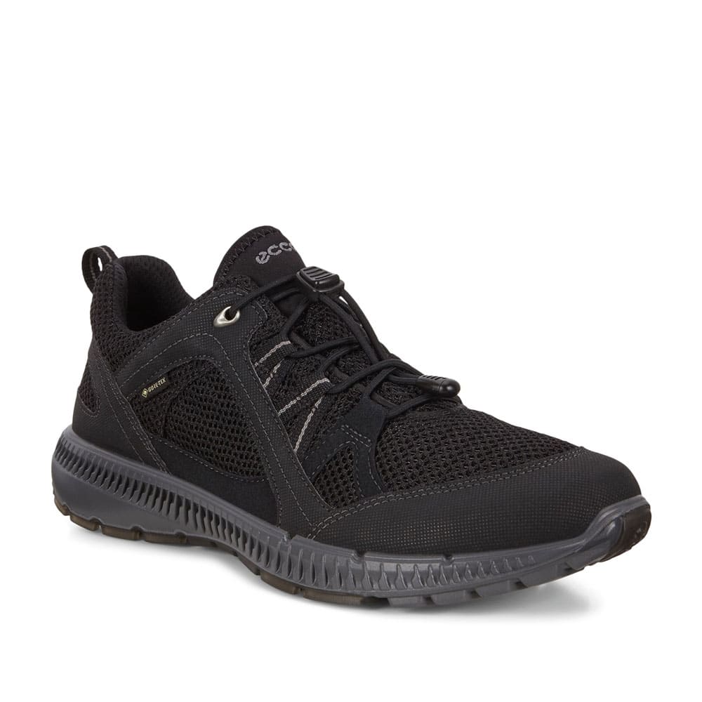 Ecco Terracruise II W GTX Premium Black Textile Shoes - 121 Shoes