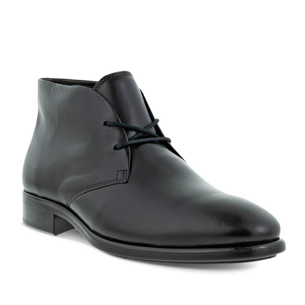 ECCO Citytray Boots Premium Leather Shoes - 121 Shoes