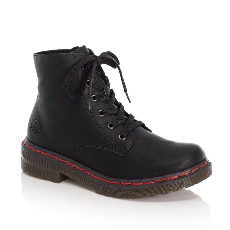 Rieker 70010-25 Ladies Black Boots