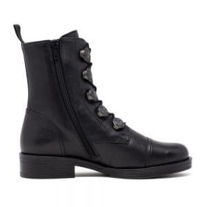 Gabor 71.796.27 Black. Premium Black Leather Shoes