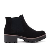 Rieker 99284-00 Ladies Black Ankle Boots