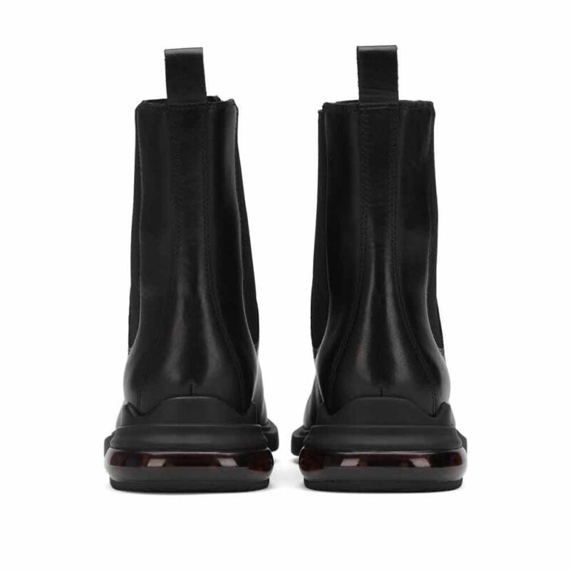 Ash RAYAN Chelsea Boots Black Leather