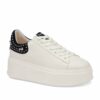 Ash Moby Studs Eco Trainers White and Black