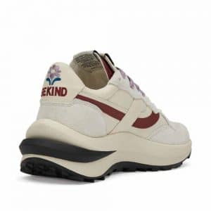 Ash Spider 620-01 BE KIND Off White and Burgundy
