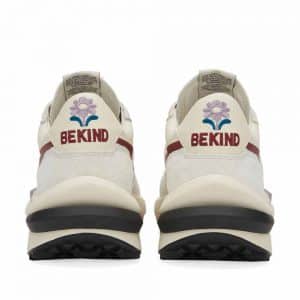 Ash Spider 620-01 BE KIND Off White and Burgundy