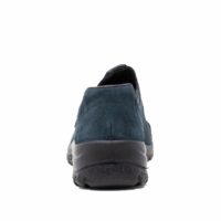 Rieker L7171-14 Blue Suede Ladies Slip On Shoes