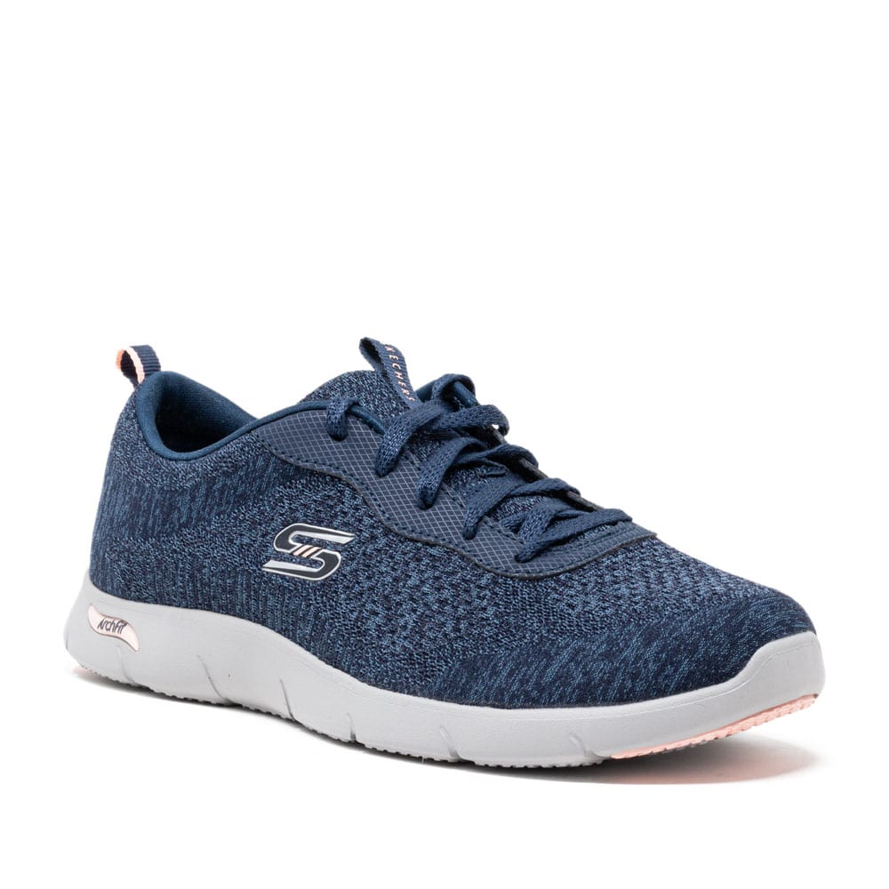 Skechers Arch Fit Refine Navy Trainers - 121 Shoes