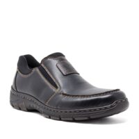 Rieker 19961-03 Men's Black Slip On Shoes